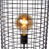 Lampadaire industriel pour salon Ø 31 cm Romy