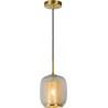 Suspension vintage en verre Ø 18 cm Lora