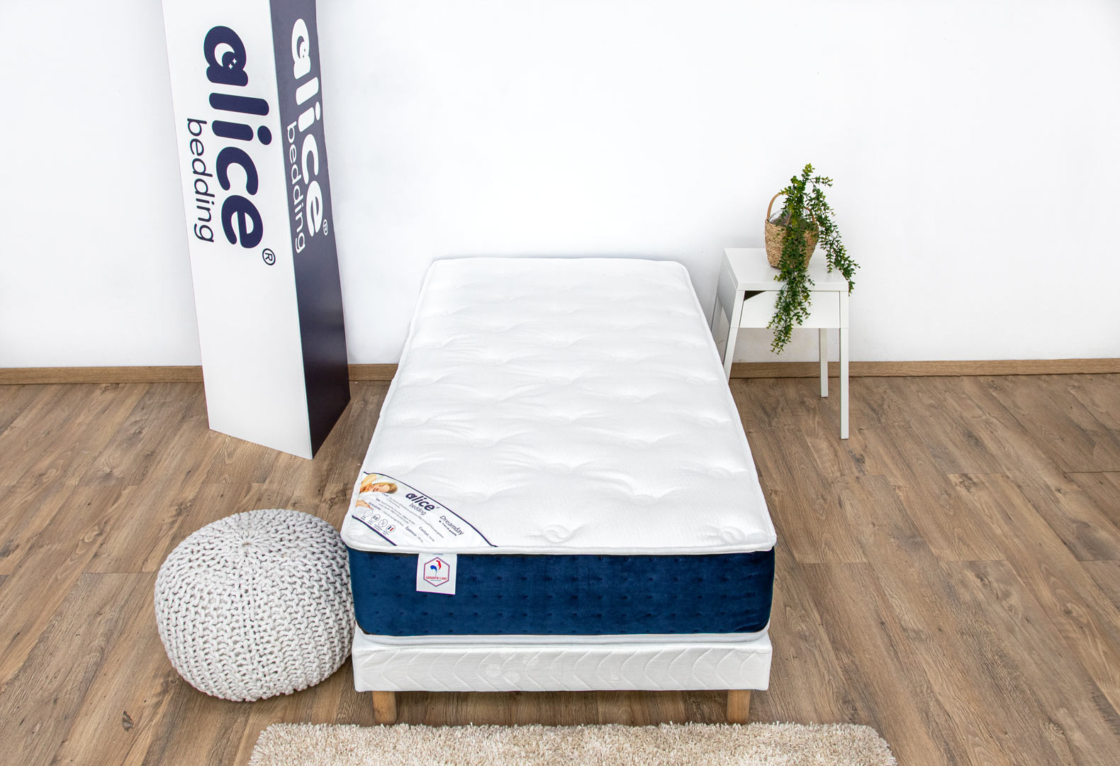 Matelas France Nuit Retors, matelas ressorts ensachés pas cher