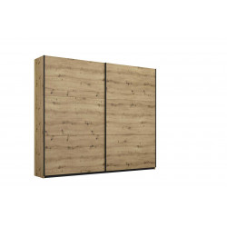 Armoire adulte moderne 218 cm chêne artisan Penelope