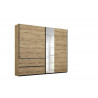 Armoire adulte moderne 218 cm chêne artisan Penelope I