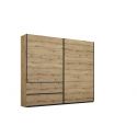 Armoire adulte moderne 218 cm chêne artisan Penelope I