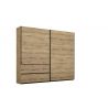 Armoire adulte moderne 218 cm chêne artisan Penelope I