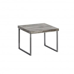 Chevet adulte industriel gris marbré Teddy