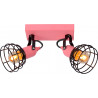 Spot plafond chambre enfant 2 lampes Paula