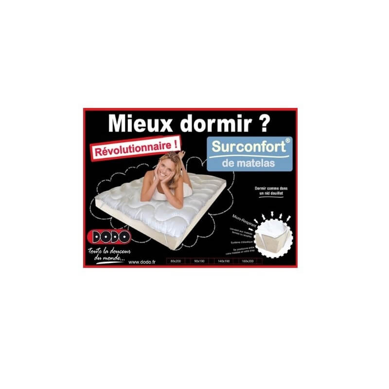 surconfort de matelas drouault