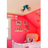 Spot plafond chambre enfant 2 lampes Paula