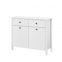 Commode adulte blanche style campagne Rosemarie