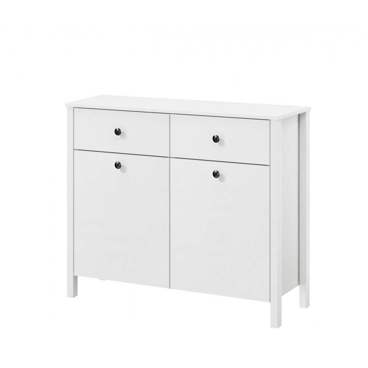 Commode adulte blanche style campagne Rosemarie