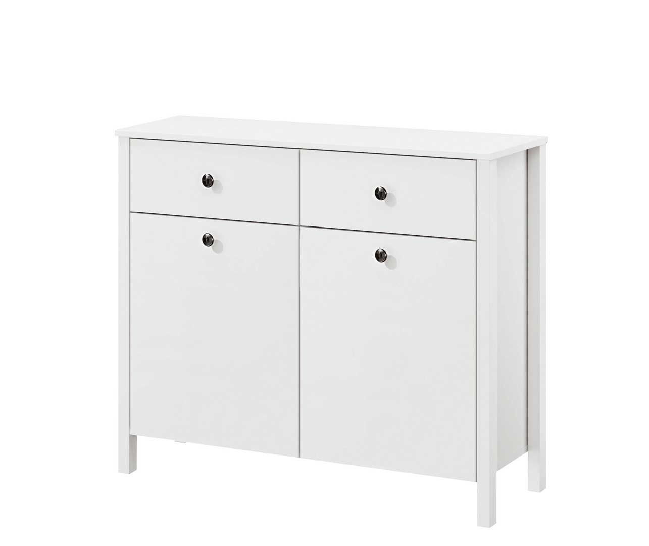 Commode adulte blanche style campagne Rosemarie