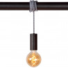 Suspension industrielle 4 lampes Ewan