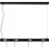 Suspension industrielle 4 lampes Ewan