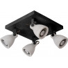 Spot plafond moderne LED Ø 9 cm 4x5W Aura