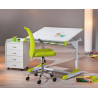 Chaise de bureau moderne en tissu Sylvie