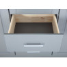 Armoire adulte contemporaine gris foncé Alwin