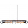 Suspension industrielle noire 2xE27 Stella