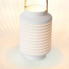 Lampe de table design en porcelaine Pax