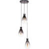 Suspension industrielle 3 lampes Ø18 cm Eline