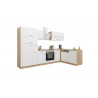 Cuisine d'angle équipée complète contemporaine 310 cm Esterelle