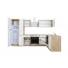 Cuisine d'angle équipée complète contemporaine 310 cm Esterelle