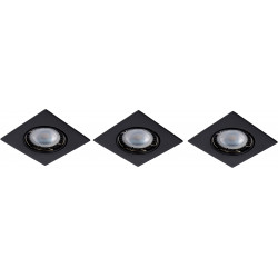 Spot encastrable LED pack de 3 Sun