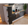 Cuisine complète contemporaine 240 cm Montego