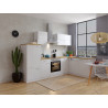 Cuisine d'angle complète contemporaine 280 cm Montego
