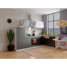Cuisine d'angle complète contemporaine 280 cm Montego