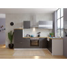 Cuisine d'angle complète contemporaine 280 cm Montego