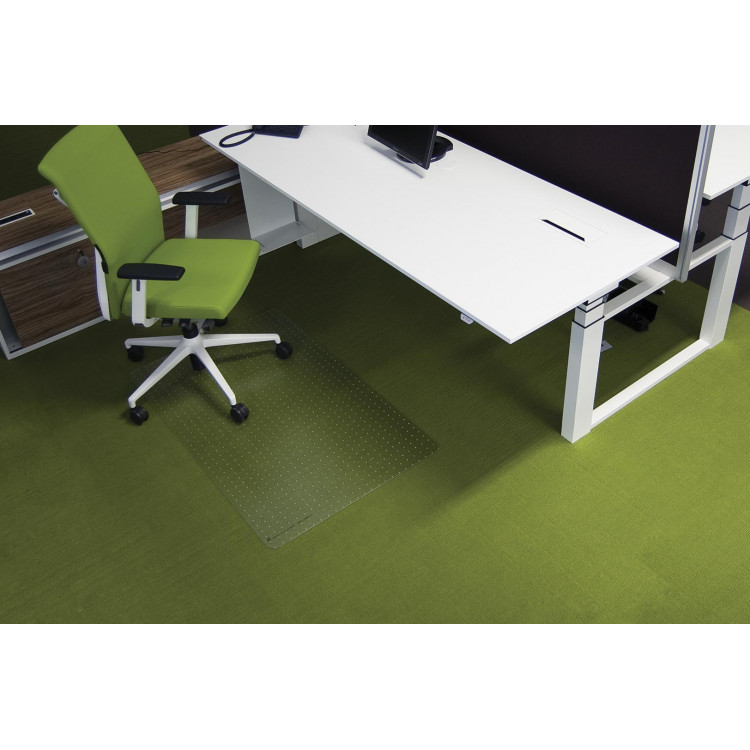 Tapis De Protection Transparent PVC 1,5 Mm – Dimensions 75x120 Cm (personnalisable) – Pour Sol Dur Ou Moquette – Antidérapant, Imperméable
