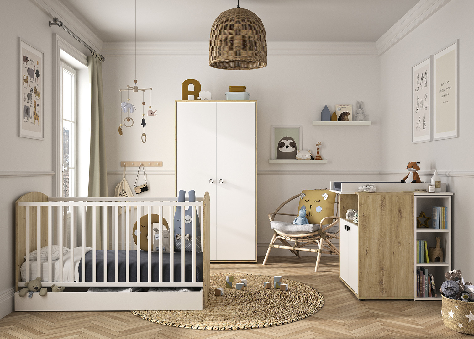 Un meuble de rangement pour bébé en forme de maison - Marie Claire