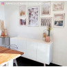 Buffet/Bahut scandinave blanc Anders