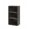 Ensemble de bureau contemporain marron/noir Carlos