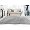 Tapis de salon rectangulaire uni doux Impulse