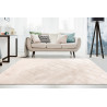 Tapis de salon rectangulaire uni doux Impulse