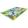 Tapis enfant multicolore animaux Eva