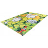 Tapis enfant multicolore animaux de la jungle Billy