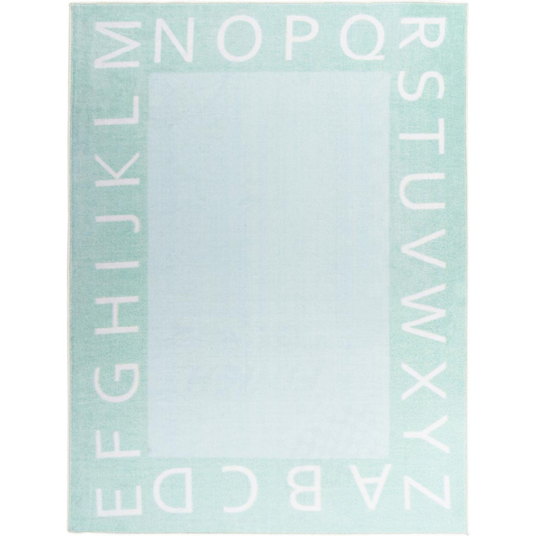 Tapis enfant rectangulaire alphabet Gama