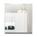 Armoire de toilette moderne blanche Solena