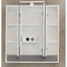 Armoire de toilette moderne blanche Solena