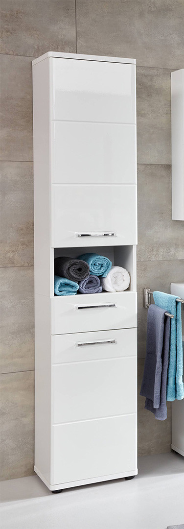 Armoire basse 2 portes battantes - Mobika