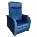 Fauteuil de relaxation en tissu largeur 48 cm Harry