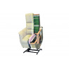 Fauteuil de relaxation en tissu largeur 48 cm Harry