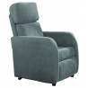 Fauteuil releveur de relaxation en tissu beige Orlando