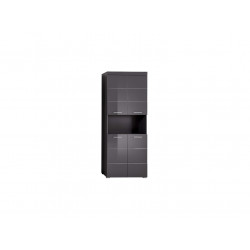 Colonne de salle de bains moderne grise 73 cm Andora