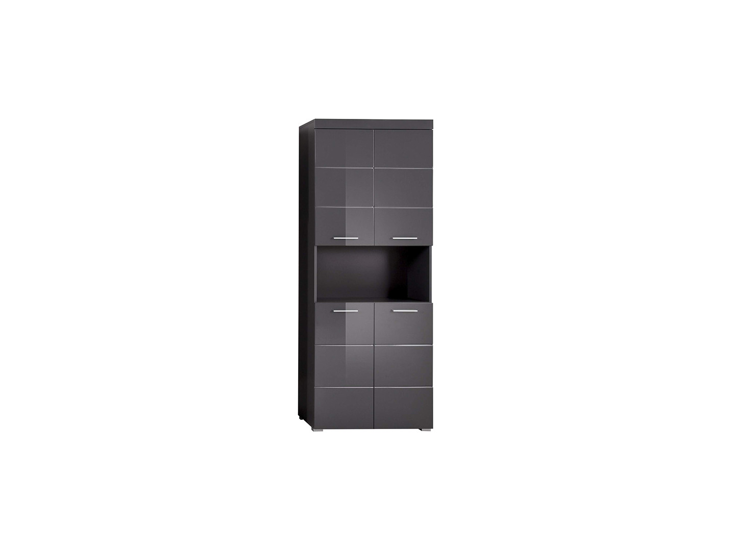 Colonne de salle de bains moderne grise 73 cm Andora