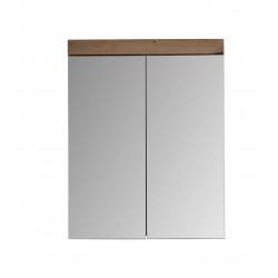 Armoire de toilette contemporaine coloris chêne Alouette