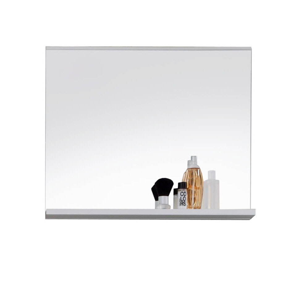 Miroir de salle de bain rectangulaire blanc Honoré