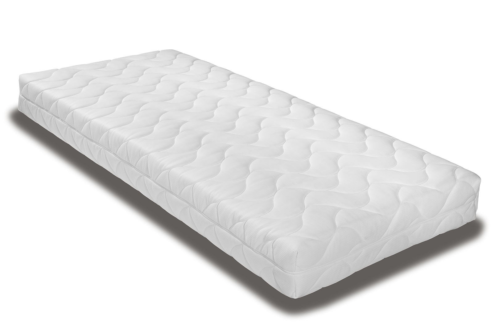 Matelas 90x190 Wave - Mousse - Hauteur 19 cm - 3 zones - Soutien ferme