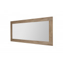 Miroir rectangulaire de salle à manger chêne foncé Neptune